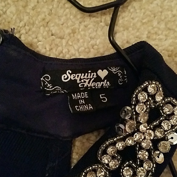 Navy blue Dress - Picture 3 of 3